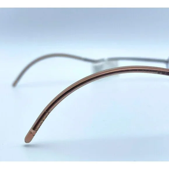 Calvin Klein Eyeglasses Glass Frame CK411 Brown Light Bronze 48-16-135 MSRP $199 - Picture 4 of 10